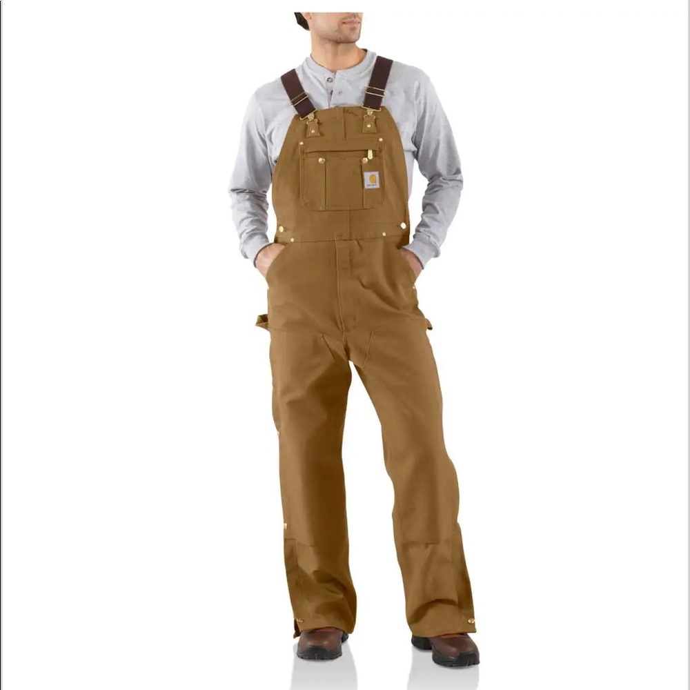 Carhartt men’s winter lined overalls - 32” waist
